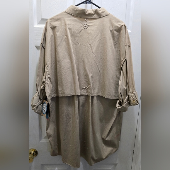 Magellan Outdoors Men's Tan Long Sleeve Fish Gear 2xl - Picture 14 of 15